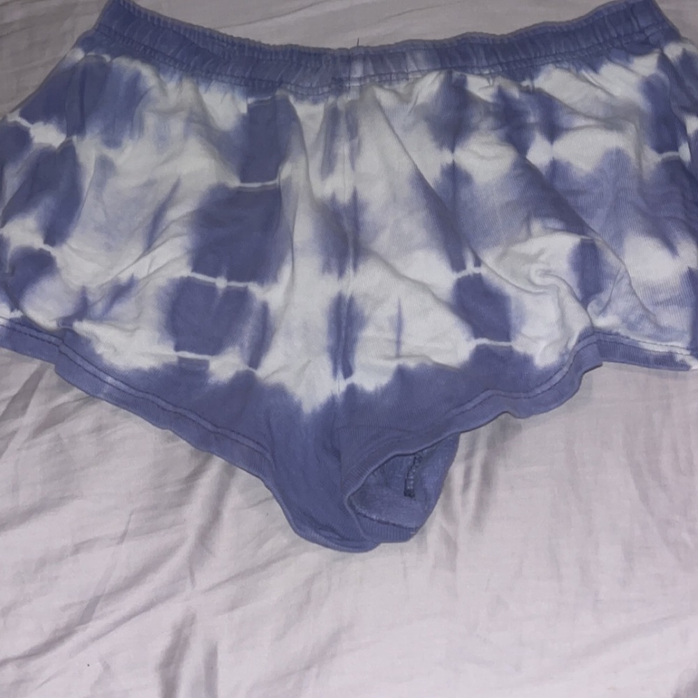 Tie dye shorts